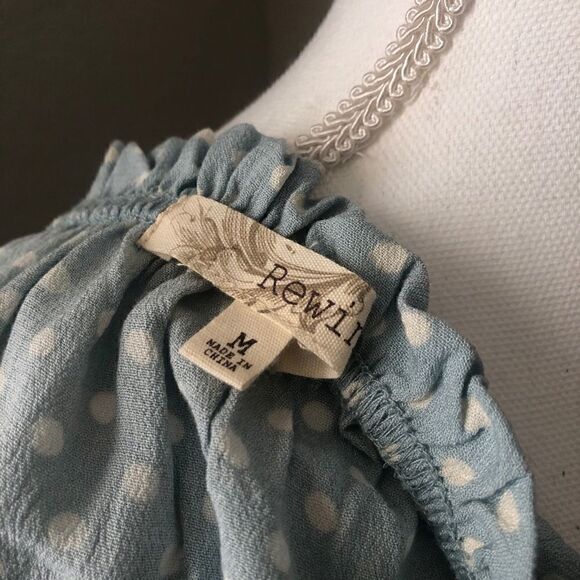 Off shoulder polka dot blouse - Picture 6 of 6